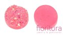 KABOSZON AKRYLOWY DRUZY KOŁO 12MM KOLOR PINK AB