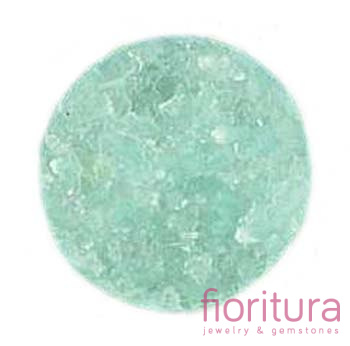 KABOSZON AKRYLOWY DRUZY KOŁO 18MM KOLOR MINT GREEN