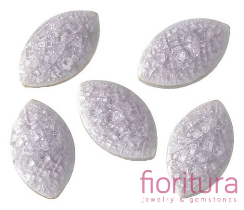 KABOSZON CERAMICZNY CRACLE MARKIZA OK.17x10MM KOLOR JASNY WRZOS