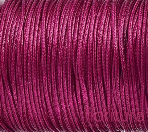 SZNUREK JUBILERSKI NYLONOWY 1MM KOLOR MEDIUM VIOLET RED