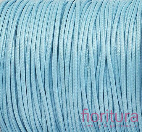 SZNUREK JUBILERSKI NYLONOWY 1MM KOLOR LIGHT SKY BLUE