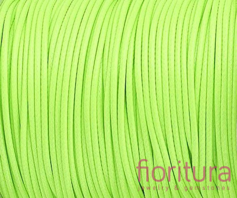 SZNUREK JUBILERSKI NYLONOWY 1MM KOLOR GREEN YELLOW