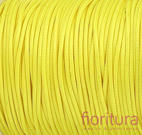 SZNUREK JUBILERSKI NYLONOWY 1MM KOLOR YELLOW