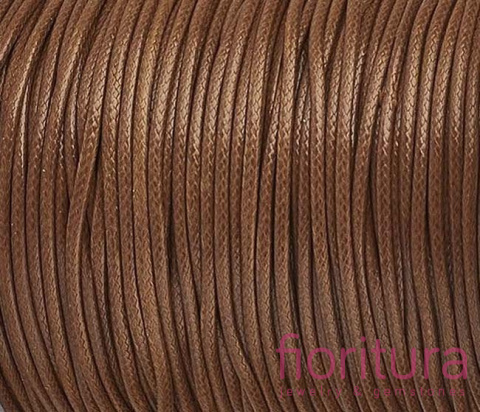 SZNUREK JUBILERSKI NYLONOWY 1MM KOLOR DARK CAMEL