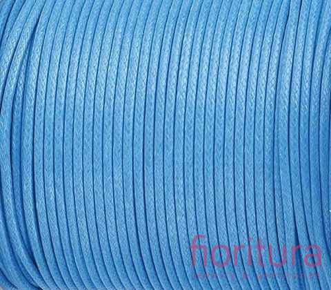 SZNUREK JUBILERSKI NYLONOWY 1MM KOLOR DEEP SKY BLUE