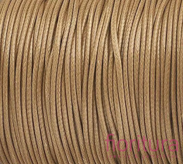 SZNUREK JUBILERSKI NYLONOWY 1MM KOLOR CAMEL