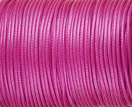 SZNUREK JUBILERSKI NYLONOWY 1MM KOLOR FUCHSIA