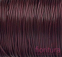 SZNUREK JUBILERSKI NYLONOWY 0,5MM KOLOR COCONUT BROWN RED