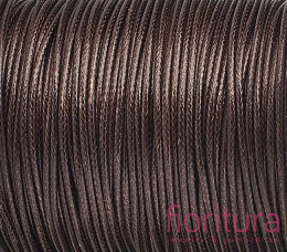 SZNUREK JUBILERSKI NYLONOWY 0,5MM KOLOR COFFEE