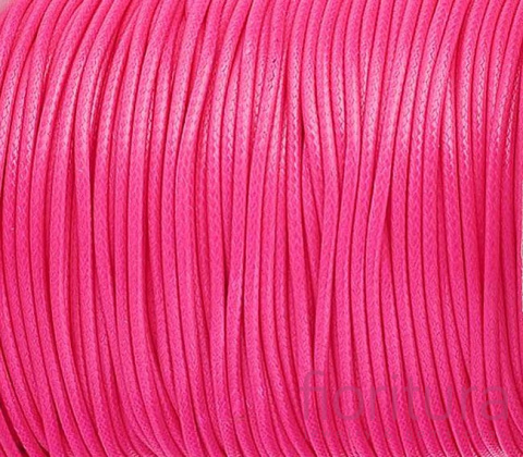 SZNUREK JUBILERSKI NYLONOWY 0,5MM KOLOR DEEP PINK