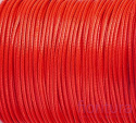 SZNUREK JUBILERSKI NYLONOWY 0,5MM KOLOR ORANGE RED