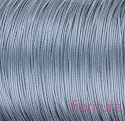 SZNUREK JUBILERSKI NYLONOWY 1MM KOLOR GRAY