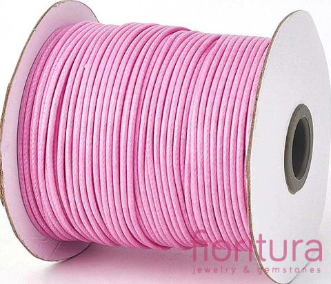 SZNUREK JUBILERSKI NYLONOWY 0,8MM KOLOR PEARL PINK