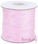 SZNUREK JUBILERSKI NYLONOWY 0,5MM KOLOR LIGHT PEARL PINK