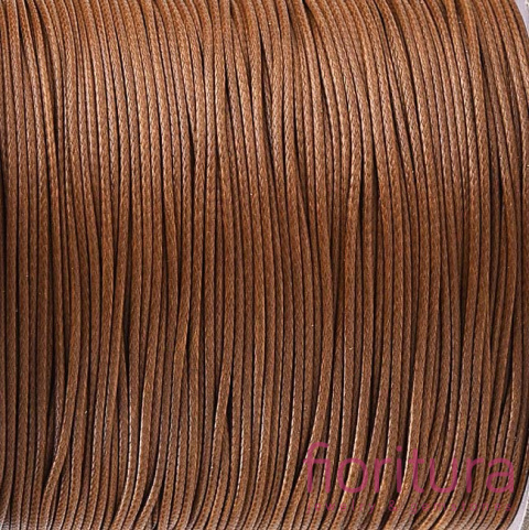 SZNUREK JUBILERSKI NYLONOWY 0,8MM KOLOR SIENNA