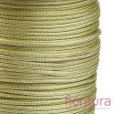 SZNUREK JUBILERSKI NYLONOWY 1MM KOLOR DARK KHAKI