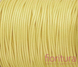 SZNUREK JUBILERSKI NYLONOWY 1MM KOLOR CHAMPAGNE YELLOW