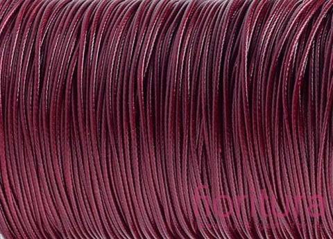 SZNUREK JUBILERSKI NYLONOWY 0,8MM KOLOR DARK MAHOGANY