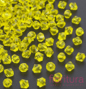 KORALIKI AKRYLOWE BICON FASETOWANE 5MM KOLOR YELLOW TRANSPARENT NR 02