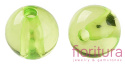 KORALIKI AKRYLOWE KULA 10MM KOLOR YELLOW GREEN TRANSPARENT NR 729