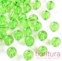 KORALIKI AKRYLOWE KULA 10MM KOLOR LAWN GREEN TRANSPARENT NR 734