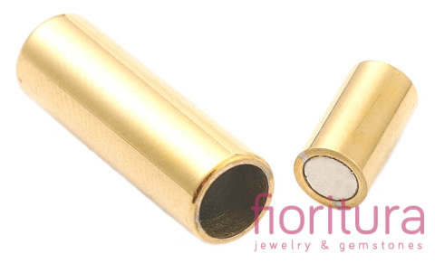 ZAPIĘCIE MAGNETYCZNE DO WKLEJANIA KOLUMNA 3MM STAL NIERDZEWNA PLATEROWANA