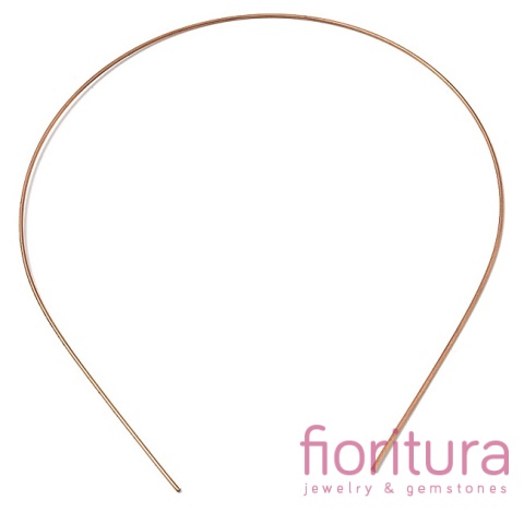 BAZA OPASKI DO WŁOSÓW 120-139MMx1MM KOLOR MIEDZIANY