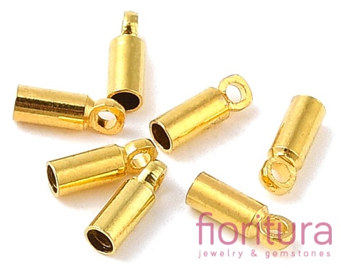 KOŃCÓWKA DO WKLEJANIA 1,5MM KOLOR ZŁOTY