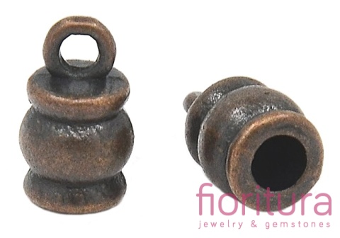 KOŃCÓWKA DO WKLEJANIA 3MM KOLOR MIEDZIANY