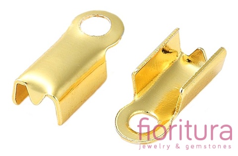 KOŃCÓWKA DO ZACISKANIA 3,2MM KOLOR ZŁOTY