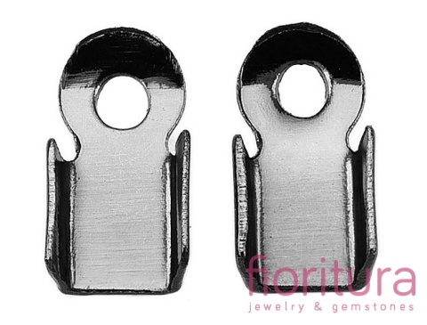 KOŃCÓWKA DO ZACISKANIA 3MM KOLOR CZARNY