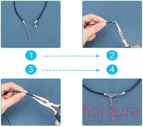 KOŃCÓWKA DO ZACISKANIA 3MM KOLOR STARE ZŁOTO