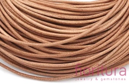 RZEMIEŃ OKRĄGŁY SKÓRA NATURALNA 4MM KOLOR PERU