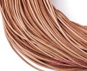 RZEMIEŃ OKRĄGŁY SKÓRA NATURALNA 2MM KOLOR PERU