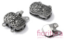 ZAPIĘCIE SZUFLADKOWE Z BLOKADĄ ROZDZIELACZ NA DWA OWAL 15x16x6MM KOLOR CZARNY ZAPIĘCIE SZUFLADKOWE Z BLOKADĄ ROZDZIELACZ NA DWA OWAL 15x16x6MM KOLOR CZARNY