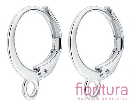 BIGLE ANGIELSKIE 16x13x1MM KOLOR PLATINUM