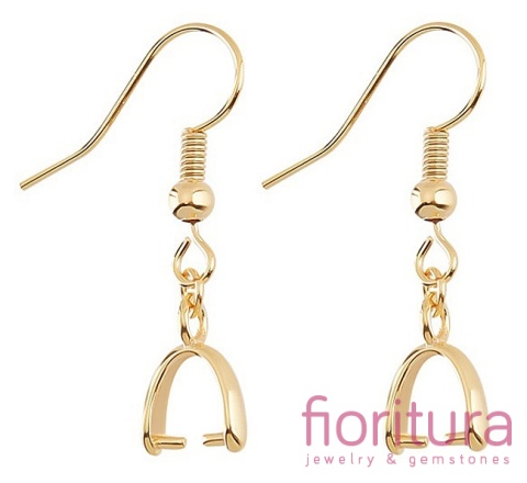 BIGLE OTWARTE Z KRAWATKĄ 30MM KOLOR ZŁOTY