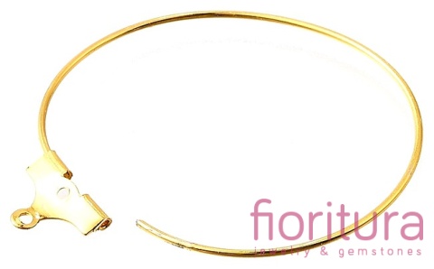 PODSTAWA KOLCZYKA 35x32x0,7MM KOLOR ZŁOTY