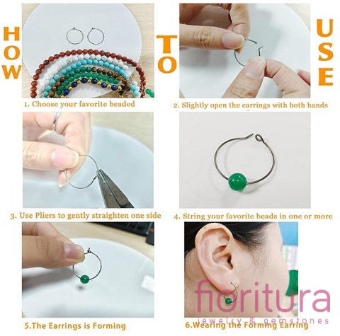 PODSTAWA KOLCZYKA Z ZAPIĘCIEM 31x25MM KOLOR ZŁOTY