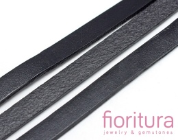 RZEMIEŃ PŁASKI SKÓRA NATURALNA 10X2MM KOLOR BLACK