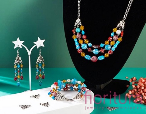 PODSTAWA KOLCZYKA, ROZDZIELACZ 19x16x2MM KOLOR STARE ZŁOTO