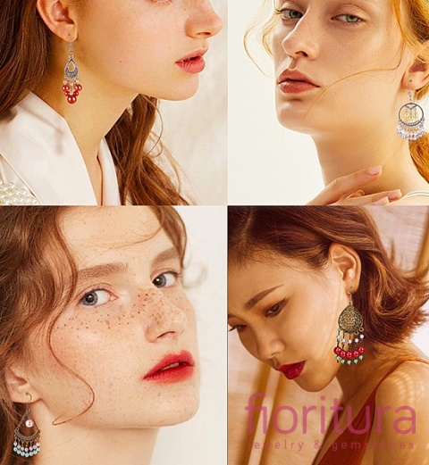 PODSTAWA KOLCZYKA 36,5x33,5x2MM KOLOR STARE SREBRO