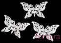 BAZA, ŁĄCZNIK,ZAWIESZKA FILIGRAN MOTYL 37,5x26,5x0,5MM KOLOR STARE SREBRO