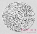 BAZA, ŁĄCZNIK,ZAWIESZKA PODSTAWA KOLCZYKA FILIGRAN KWIAT 30x0,3MM KOLOR PLATINUM