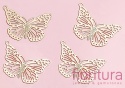 BAZA, ŁĄCZNIK,ZAWIESZKA PODSTAWA KOLCZYKA FILIGRAN MOTYL 26x19x0,4MM KOLOR ZŁOTY 