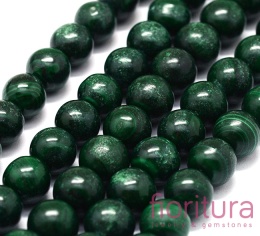 KAMIEŃ NATURALNY MALACHIT KULA 6MM SZNUR