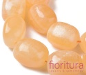 KAMIEŃ NATURALNY KALCYT POMARAŃCZOWY WALEC 19x15x15MM